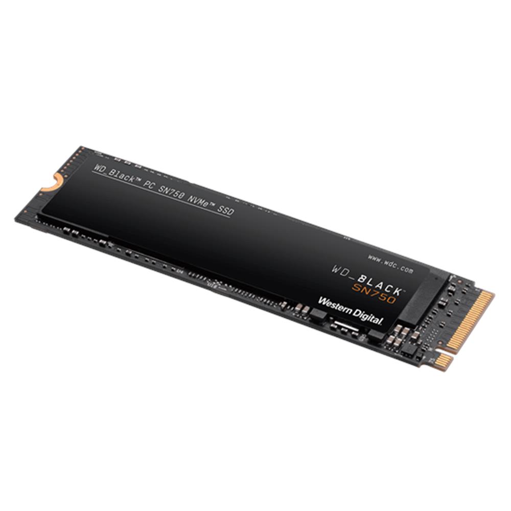 2TB SSD M.2 NVMe Western Digital Black SN750 fotó, illusztráció : WDS200T3XHC