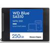 250GB SSD Western Digital Blue 3D, 7mm, SATA3  WDS250G3B0A WDS250G3B0A Technikai adatok