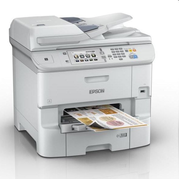 Multifunkciós nyomtató színes A4 MFP duplex ADF LAN WIFi Epson WorkForce Pro WF fotó, illusztráció : WF6590DWF