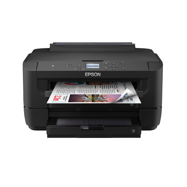 Tintasugaras nyomtató A3+ színes Epson WorkForce WF-7210DTW duplex WIFI fotó, illusztráció : WF7210DTW