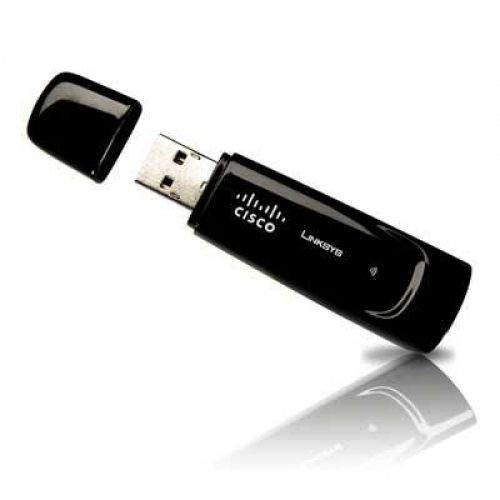 Linksys WUSB100 Vezeték nélküli 300Mbps USB adapter fotó, illusztráció : WUSB100-EU