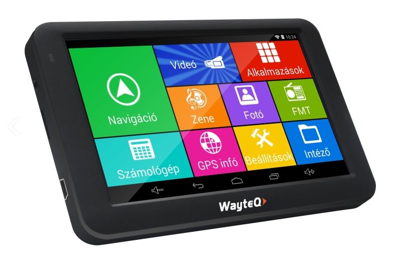 WAYTEQ X995 Android GPS/TAB navigáció fotó, illusztráció : WX995