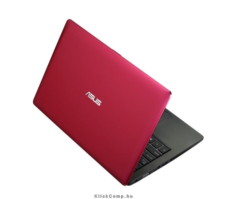 Netbook Asus 11,6 /Intel Celeron Quad-Core N2920/4GB/500GB/Piros notebook mini fotó, illusztráció : X200MA-KX142D