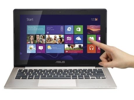 ASUS 11,6  notebook touch/Intel Celeron 847 1,1GHz/2GB/320GB/Win8/sötét metál l fotó, illusztráció : X202E-CT005H