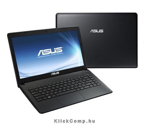 ASUS 14  notebook /AMD E2-1800 1,7GHz/4GB/500GB/fekete notebook fotó, illusztráció : X401U-WX051D