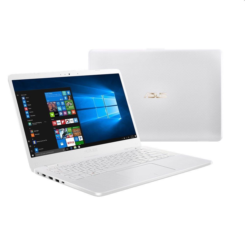 ASUS laptop 14  FHD i3-7100U 8GB 256GB Int. VGA Win10 fehér ASUS VivoBook fotó, illusztráció : X405UA-BM731T