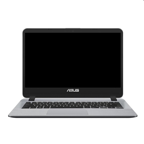 Asus laptop 14  N4000 4GB 500GB Endless Sötétszürke Asus VivoBook fotó, illusztráció : X407MA-BV139