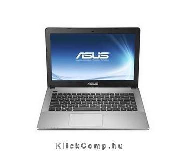 ASUS 14  notebook Intel Core i7-3537U/4GB/500GB/szürke fotó, illusztráció : X450CC-WX037D
