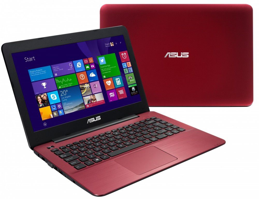 Asus laptop 14  HD i3-5005U DOS Asus Piros fotó, illusztráció : X455LA-WX497D