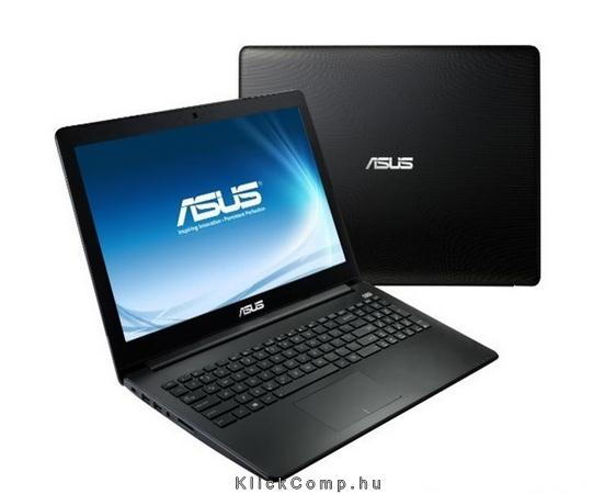 Asus notebook 15,6  LED, Celeron 1007U 1,5ghz, 4GB, 320GB, Intel HD, no ODD!, D fotó, illusztráció : X502CA-XX077D