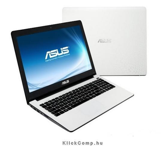 ASUS 15,6  notebook /Intel Celeron 1007U/4GB/320GB/fehér notebook fotó, illusztráció : X502CA-XX084D