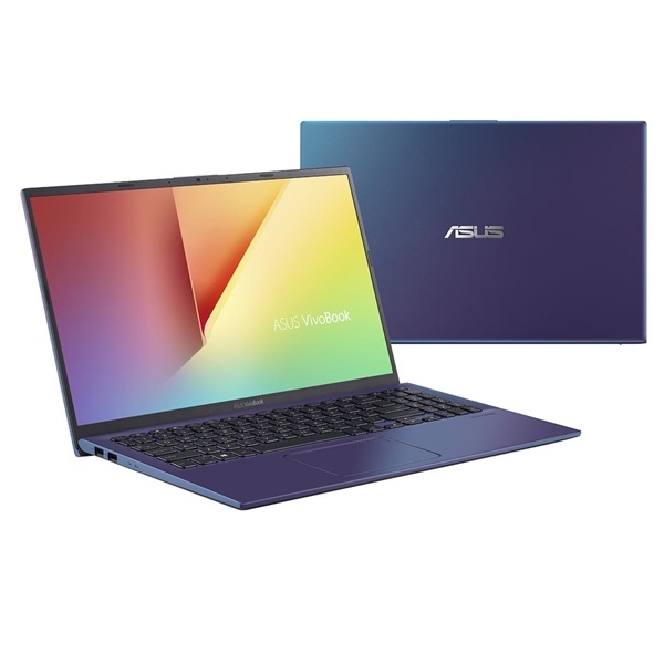 ASUS laptop 15,6 FHD  i7-8565U 8GB 1TB MX110-2GB Win10 kék ASUS VivoBook fotó, illusztráció : X512FB-BQ218T