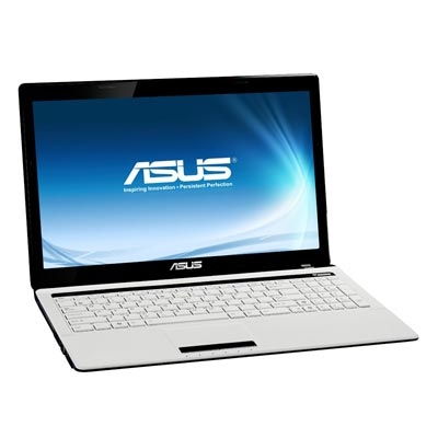ASUS X53E-SX2175D 15.6  laptop HD fehér Core i3-2310M, 4GB, 500GB, webcam, DVD fotó, illusztráció : X53ESX2175D