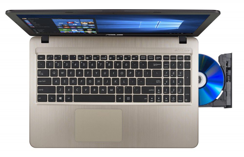 ASUS laptop 15.6  i3-5005U 4GB 500GB Chocolate Black Win10 fotó, illusztráció : X540LA-XX972T