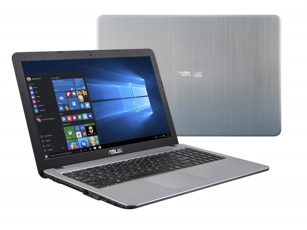 ASUS laptop 15,6  i3-4005U 4GB 500GB 920M-1GB Ezüst Win10Home fotó, illusztráció : X540LJ-XX059T
