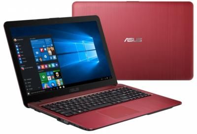 Asus laptop 15.6  i3-5005U 4GB 500GB GT920-2G win10 notebook piros fotó, illusztráció : X540LJ-XX571T
