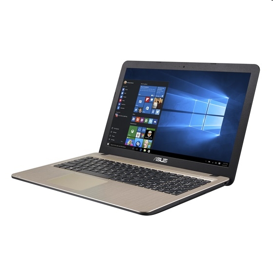 Asus laptop 15,6  N4000 4GB 128GB SSD Win10 Chocolate Black VivoBook fotó, illusztráció : X540MA-GQ157T