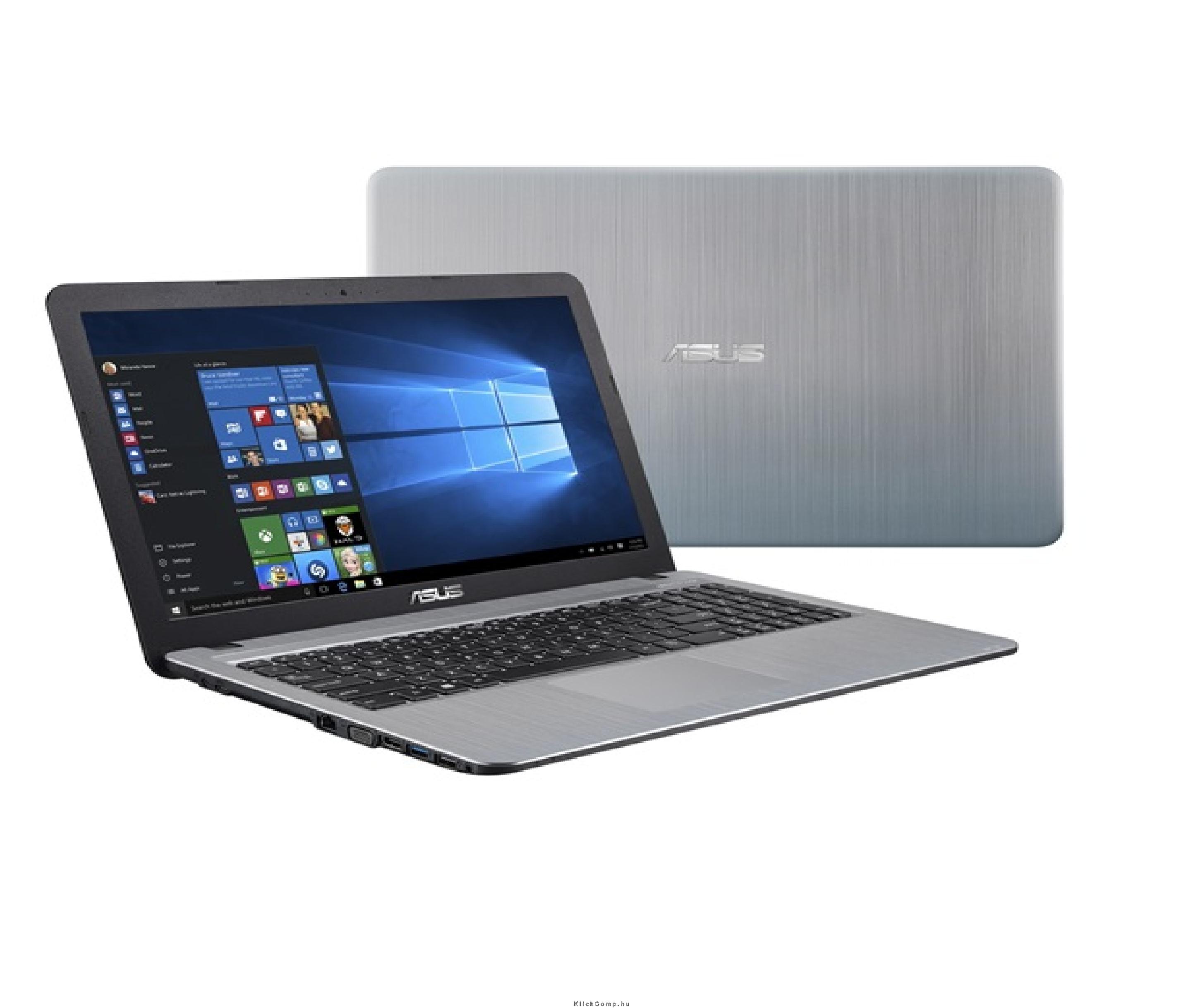 ASUS laptop 15,6  N3700 1TB ezüst fotó, illusztráció : X540SA-XX095D
