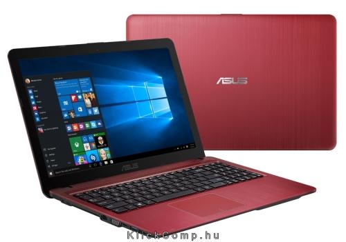 Asus laptop 15,6  N3050 free Win10 piros fotó, illusztráció : X540SA-XX154T