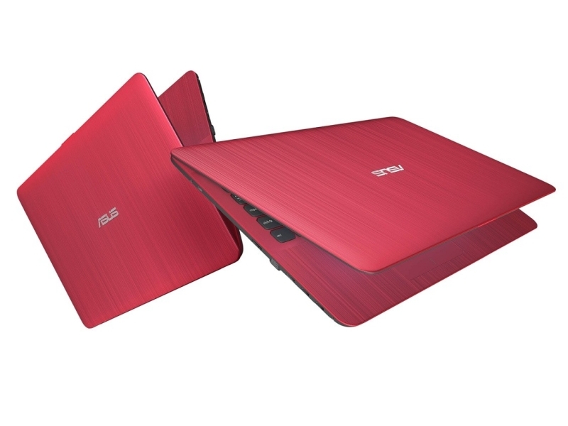 Asus laptop 15.6  N3350 4GB 500GB Win10 Piros fotó, illusztráció : X541NA-GQ029T