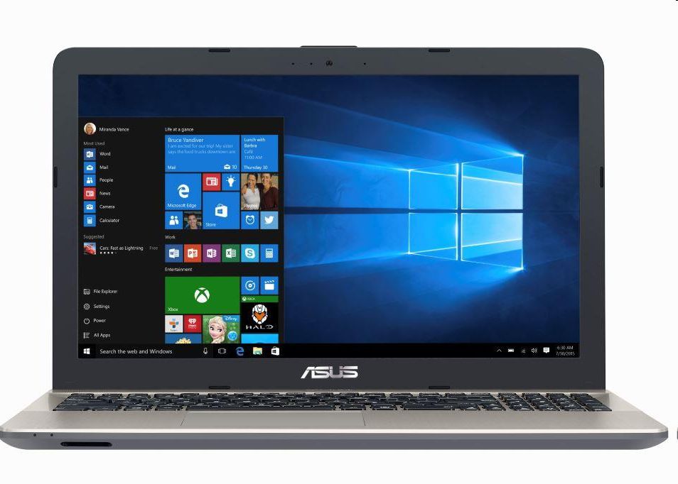 Asus laptop 15,6  N3710 4GB 500GB free DOS fotó, illusztráció : X541SA-XO137T