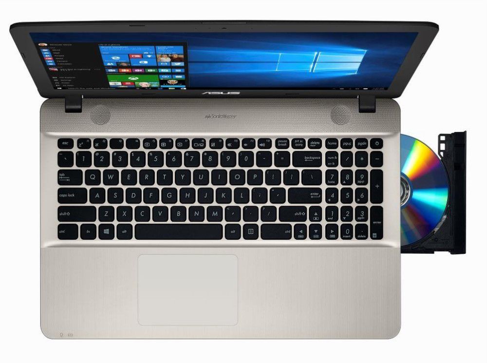 ASUS laptop 15.6  HD i5-7200U 4GB 1TB 920MX-2GB Chocolate Black Endless fotó, illusztráció : X541UV-GQ486