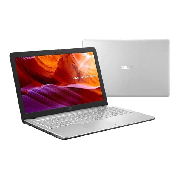 ASUS laptop 15,6  FHD N4100 8GB 256GB Int. VGA ezüst fotó, illusztráció : X543MA-DM611