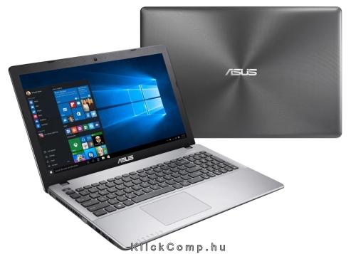 Asus laptop 15,6  FHD i7-6700HQ 8GB 256GB GT950-4G Win10 szürke fotó, illusztráció : X550VX-DM075T