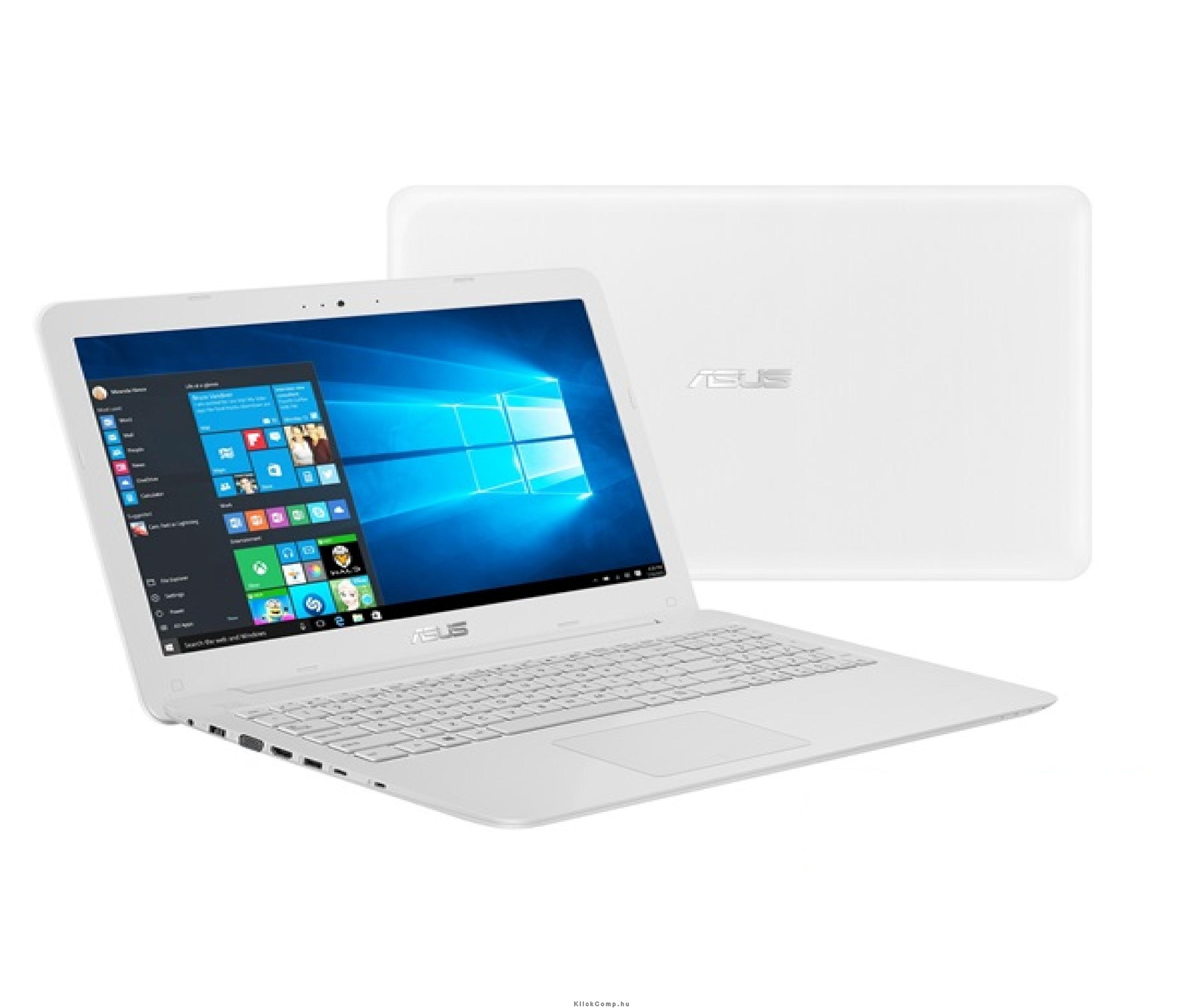 ASUS laptop 15,6  FHD i5-6200U 8GB 1TB GF-940M-2GB fehér fotó, illusztráció : X556UB-DM161D
