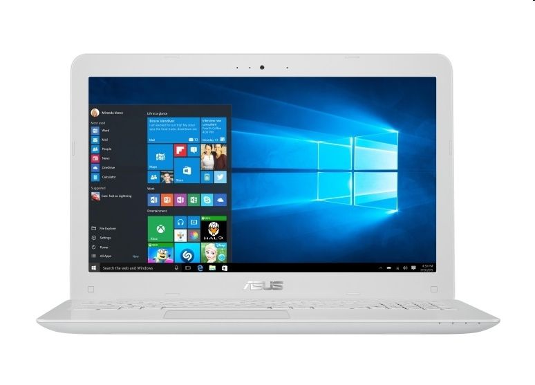 Asus laptop 15,6  i5-6200U 8GB 1TB GT-920-2GB Win10 Fehér fotó, illusztráció : X556UV-XO098T