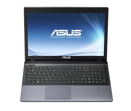 ASUS 15,6  notebook /Intel Pentium 2020M 2,4GHz/4GB/750GB/VGA/DVD író notebook fotó, illusztráció : X55VD-SX209D