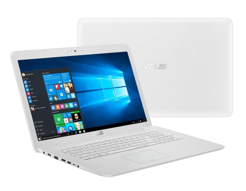 Asus laptop 17  i3-6100U 1TB win10 Asus fehér fotó, illusztráció : X756UA-TY012T
