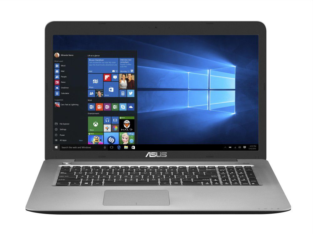 ASUS laptop 17,3  FHD i5-7200U 4GB 1TB Nvidia-940MX-2GB Ezüst fotó, illusztráció : X756UQ-T4156D