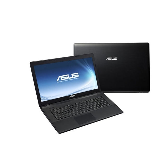 ASUS 17,3  notebook i5-3210M 2,5GHz/8GB/750GB/VGA/DVD író/fekete fotó, illusztráció : X75VD-TY148D