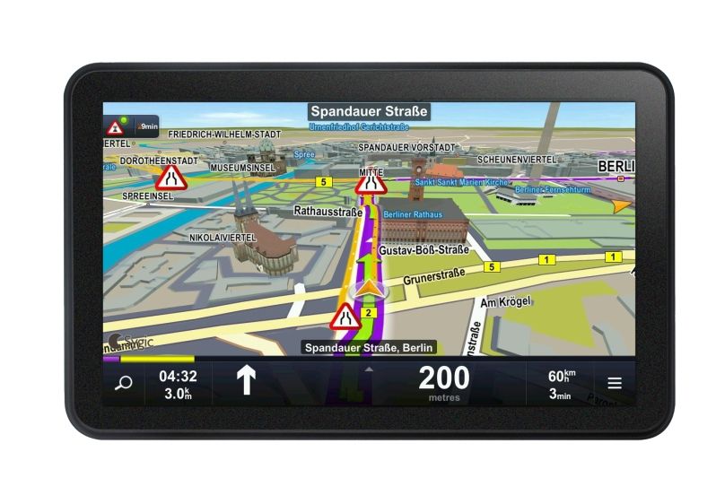 Navigáció 7  Android GPS + Sygic FULL EU WAYTEQ X995 MAX fotó, illusztráció : X995MAX3D
