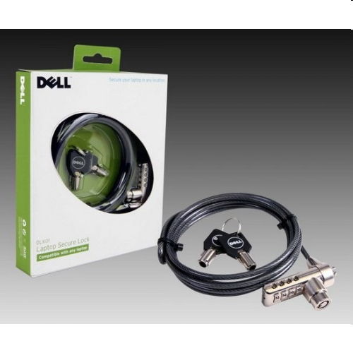 Notebook rögzítő DELL kábel kulcsos metál (2.69×5.84cm) - Már nem forgalmazott fotó, illusztráció : XCDLK01