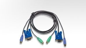 CPU-Switch kábel, PS/2 1m CS-82,84,88,9134,9138,12C,14C,114A - Már nem forgalma fotó, illusztráció : XCONKABPS2PS21