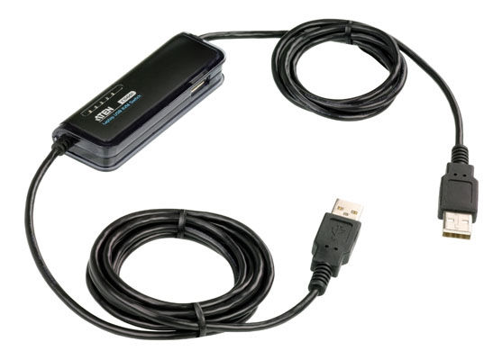 laptop USB KVM switch 2 PC USB + kábel CS-661 fotó, illusztráció : XCS661