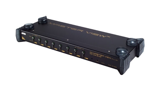 Master View Plus KVM switch -8PC PS/2, OSD fotó, illusztráció : XCS9138