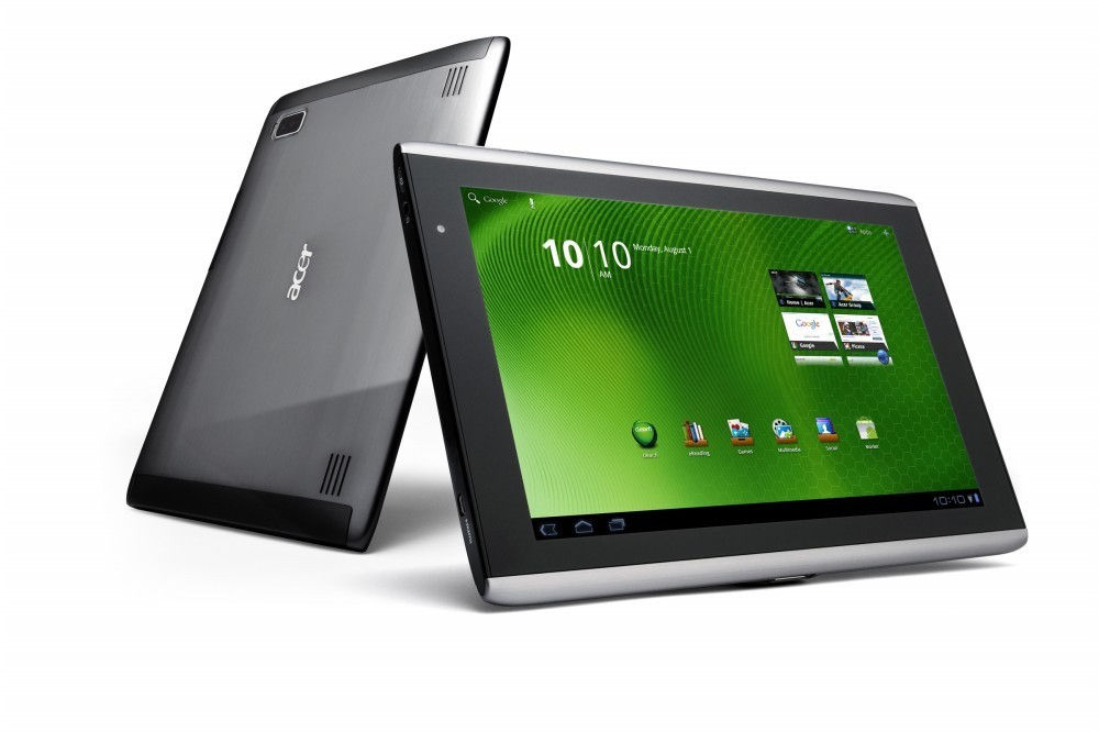 ACER Tablet PC Iconia Tab A500 10  WXGA nVidia Tegra250 Dual Core 1.0GHz, 1GB, fotó, illusztráció : XE.H60EN.024
