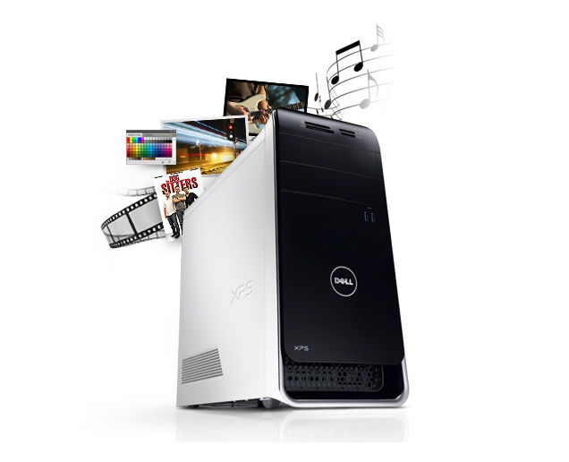 Dell XPS 8500 számítógép Core i7 3770 3.4GHz 8G 2TB+32GB SSD W7U64 HD7570 3 év fotó, illusztráció : XPS8500-3