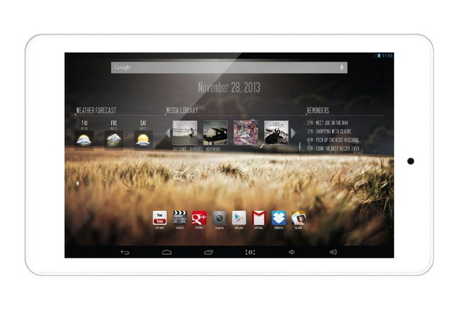 XTAB-700 QCI + Mindig TV Quad Core 7 IPS 1280*800, ARM9 QC 1.3 GHZ, 1GB/8 fotó, illusztráció : XTAB700QCI