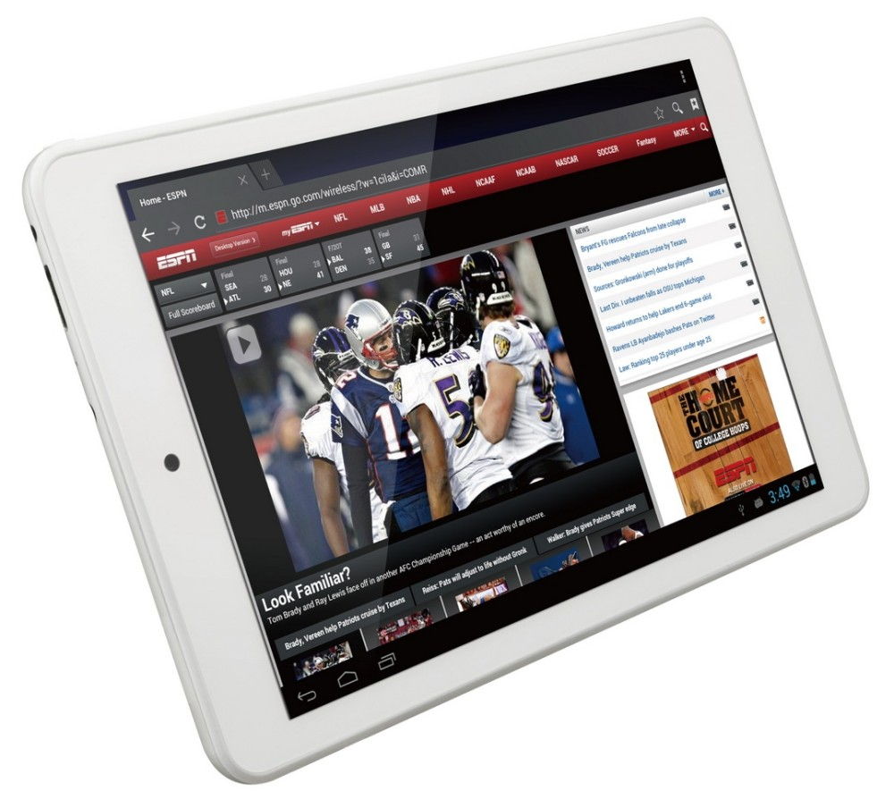 XTAB-70 QCI + FUSO Quad Core 7 IPS 1280*800, ARM9 QC 1.5 GHZ, 1GB/8 GB A fotó, illusztráció : XTAB70QCI