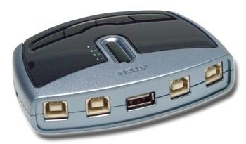 4 port USB switch fotó, illusztráció : XUS421