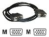 VGA kábel HD15M M 3 m Quality XVQKABMM3 Technikai adatok