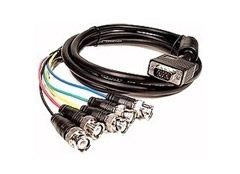 Kábel VGA-RGB HD15M/5xBNC 1.8m - Már nem forgalmazott termék fotó, illusztráció : XVRGBKAB52