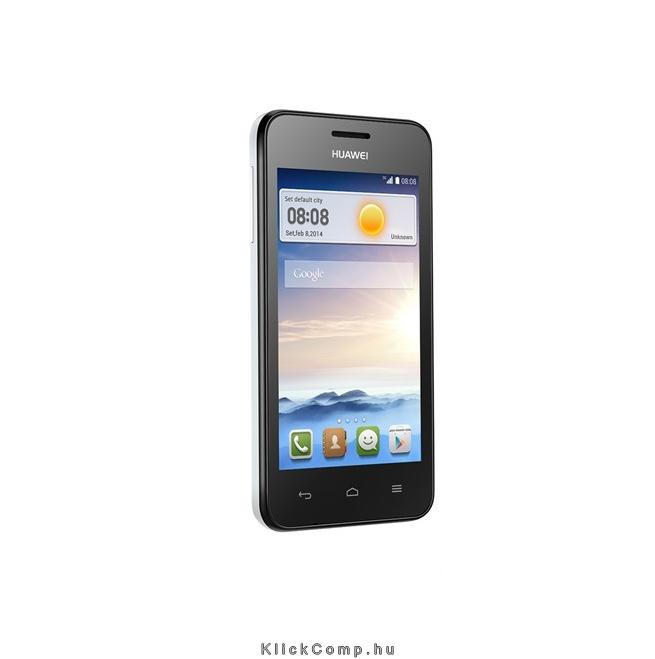 Huawei Ascend Y330 fehér mobiltelefon fotó, illusztráció : Y330-U02-W