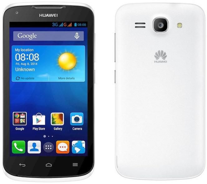 Huawei Ascend Y540 Dual SIM 4GB fehér mobiltelefon fotó, illusztráció : Y540-U01-W
