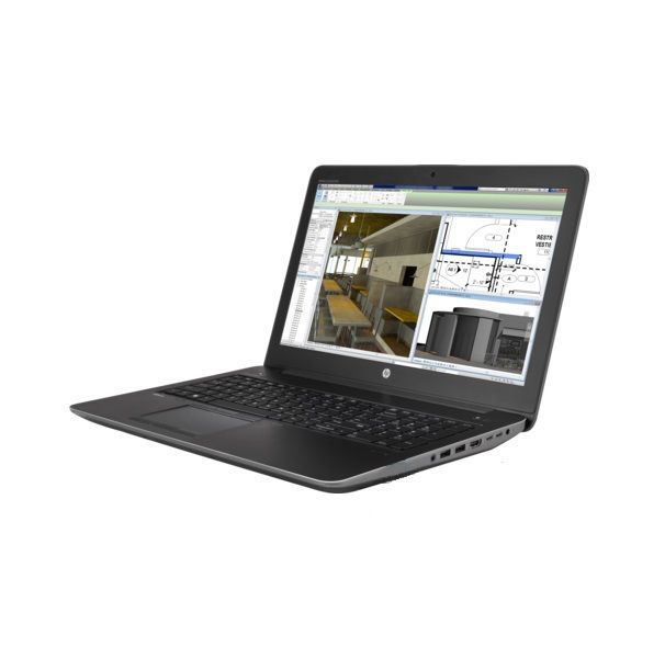HP ZBook 15 G4 laptop 15,6  FHD i7-7700HQ 16GB 256GB SSD Nvidia Quadro M2200-4G fotó, illusztráció : Y6K27EA
