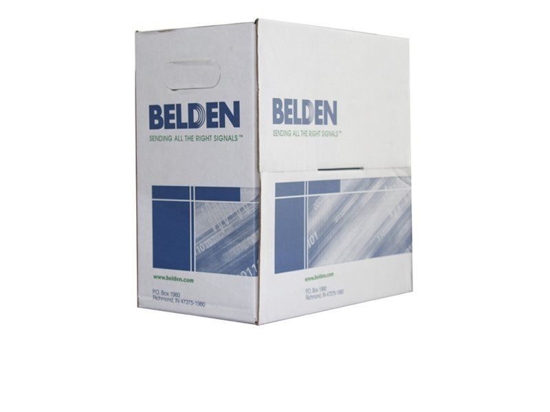 UTP falkábel Belden Cat5E 100MHz PVC szürke réz 305m - Már nem forgalmazott ter fotó, illusztráció : YE00121-50U305